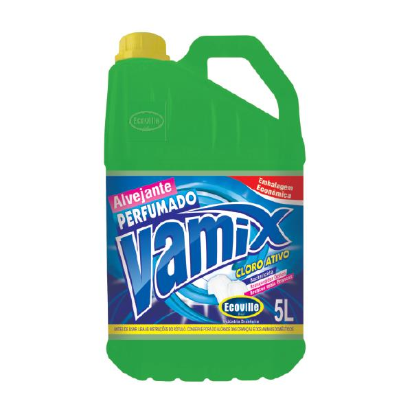 Alvejante Perfumado Cloro Ativo Vamix 5L