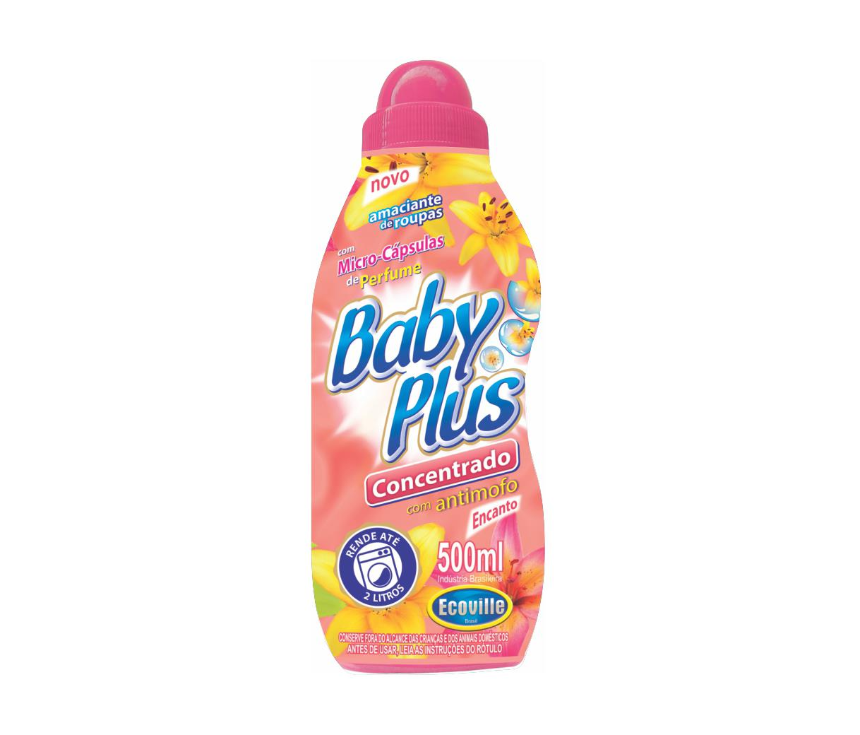 Amaciante Baby Plus Concentrado Encanto 500ml