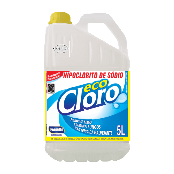 Hipoclorito de sódio 5L