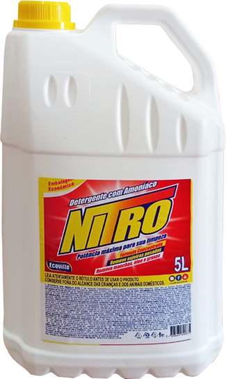 Detergente com amoníaco nitro 5L