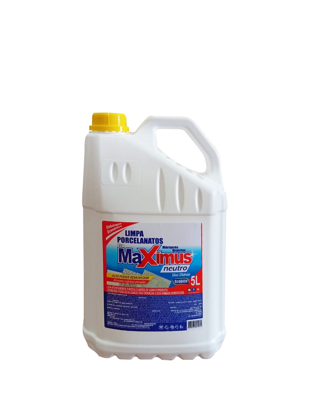 Limpa Porcelanato Maximus Neutro – Segurança, Limpeza Impecável e Versatilidade! 5L