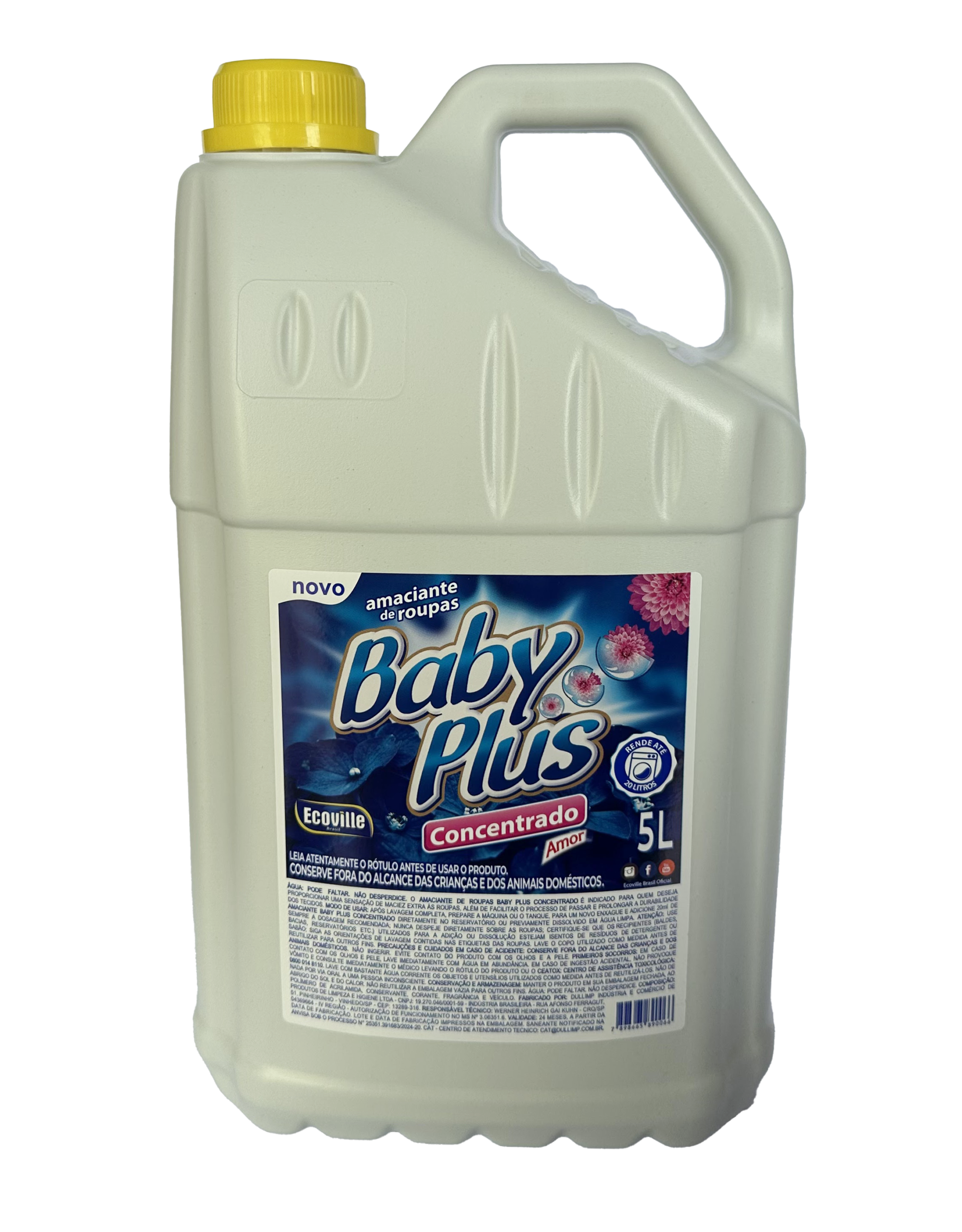 Amaciante Baby plus Concentrado – O Máximo em Perfume e Amaciamento – Lavanderia