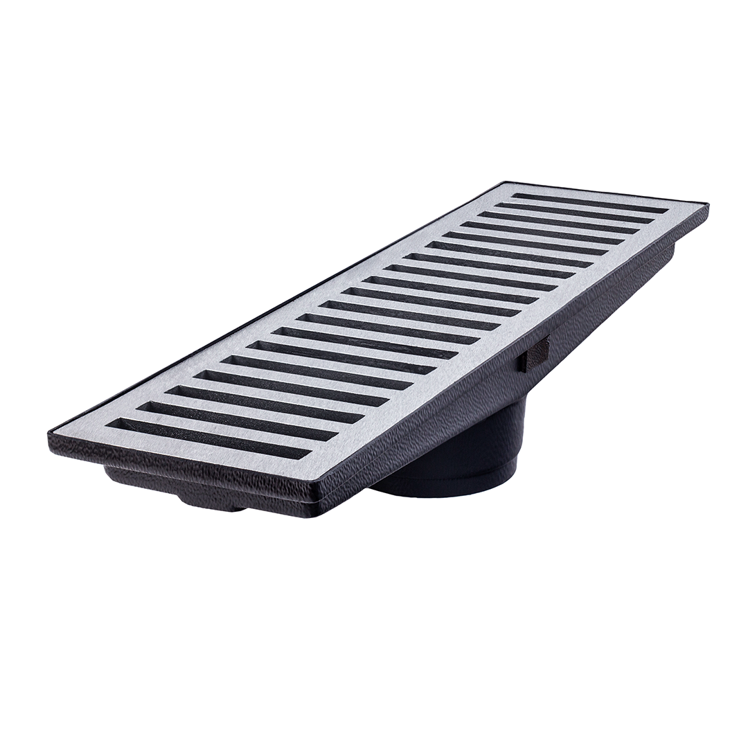 CJ DE GRELHA E CAIXA COLETORA COM TELA