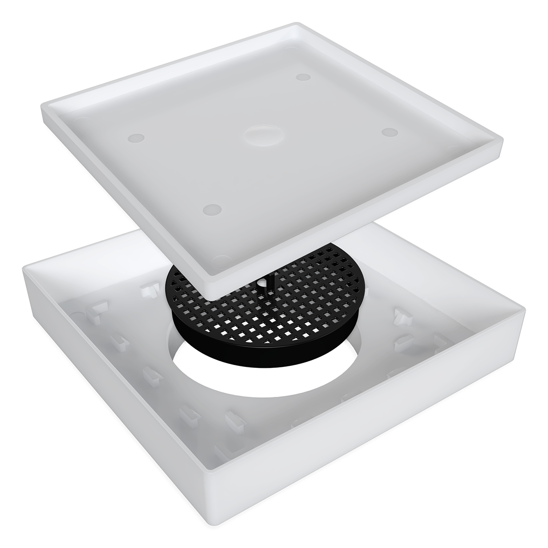 RALO QUADRADO OCULTO PLÁSTICO PREMIUM